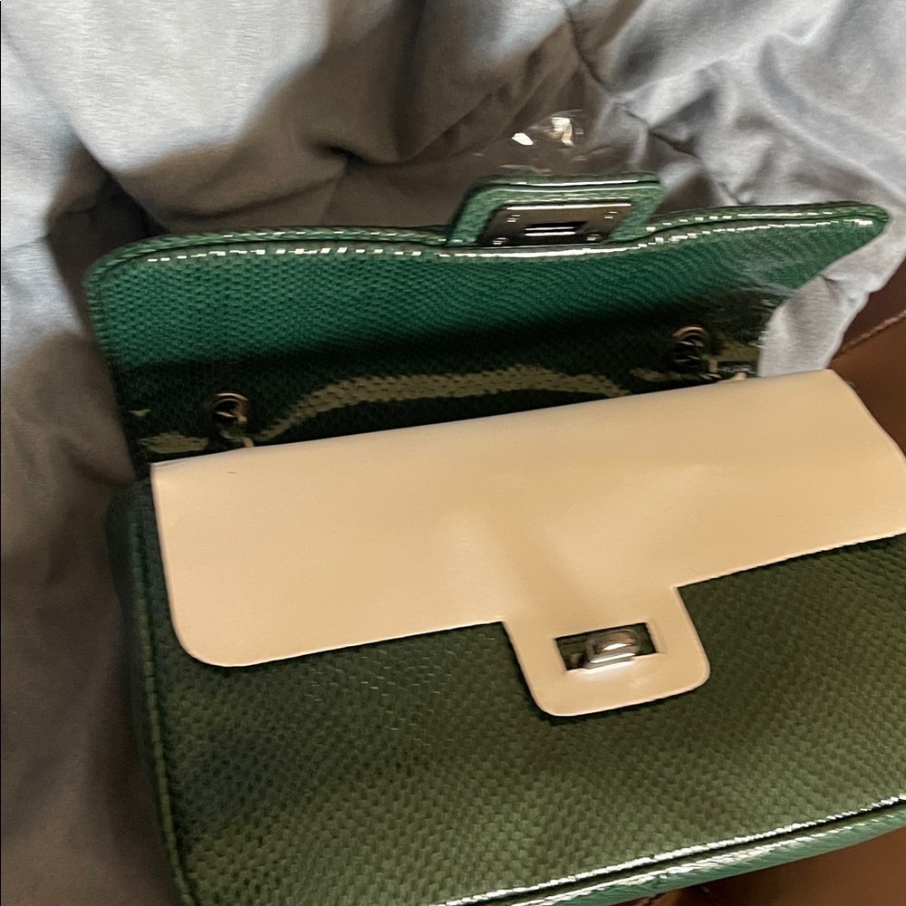 Karl Lagerfeld Green Shoulder Bag - Picture 5 of 7